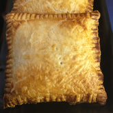 Cheese and onion pasty